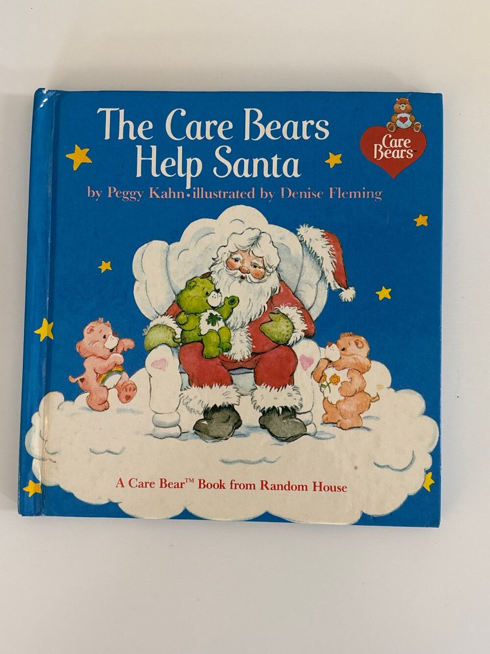 1984 The Care Bears Help Santa Christmas Book